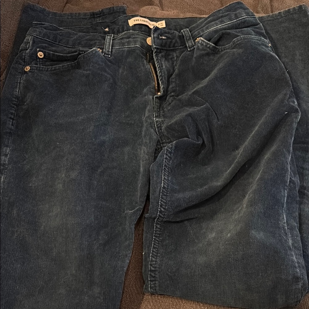 The Cords and Co. Corduroy Blue Pants
